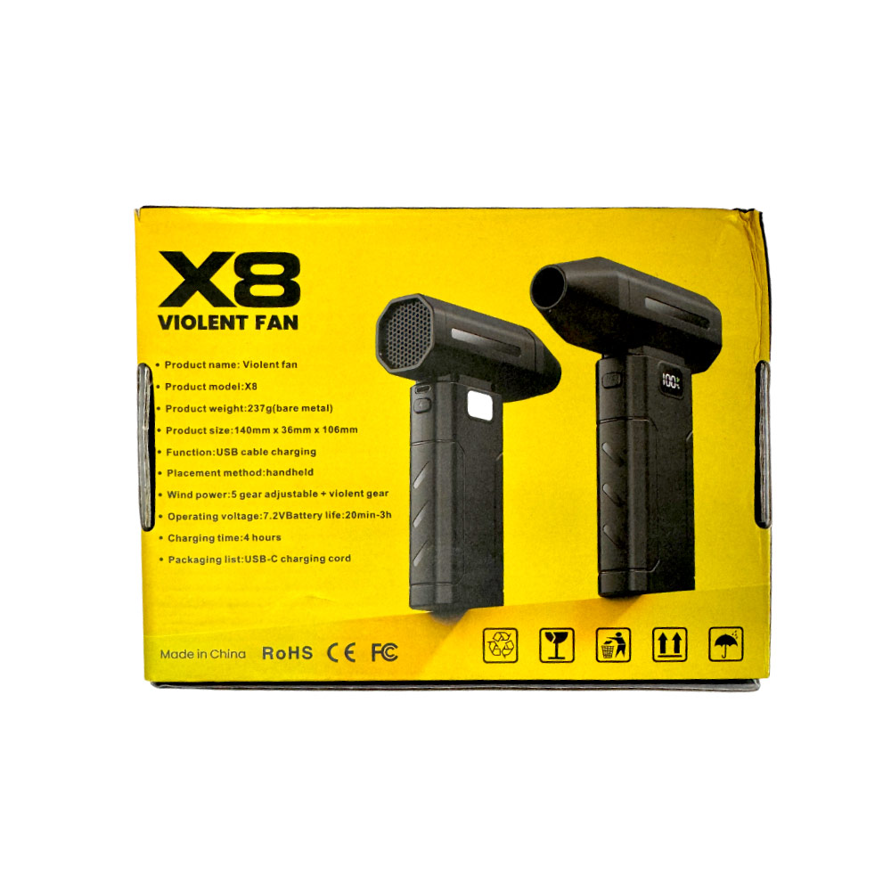 SOPLADOR VIOLENT FAN X8